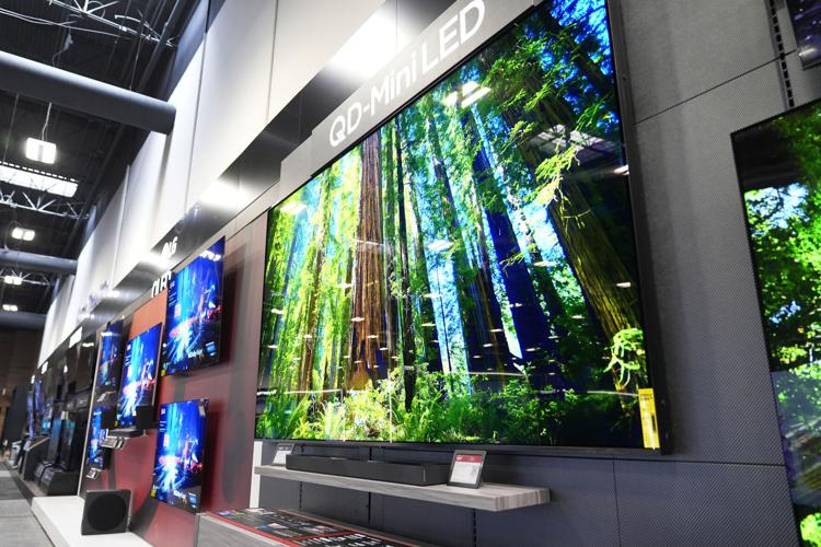 Supersized TVs