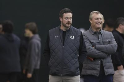 Oregon Pro Day Football