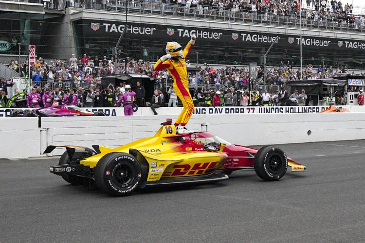 APTOPIX IndyCar Indy 500 Auto Racing