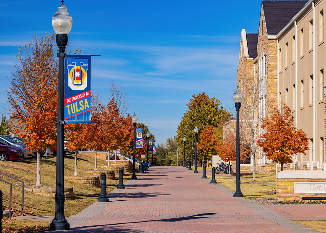 #42. Tulsa, Oklahoma Sunny view of the beautiful campus of The University of Tulsa.